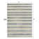 Rectangle Blaxlands Striped Machine Woven Polypropylene Area Rug in Blue/Beige