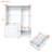 Stylish Open Wardrobe for Bedroom with Versatile Storage Options-497952507