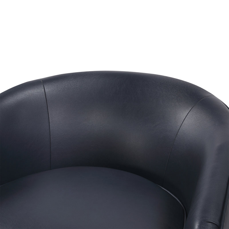 Chaise pivotante demi-tonneau Maisy Midnight