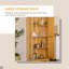 Armoire de rangement 67 po Pinewood