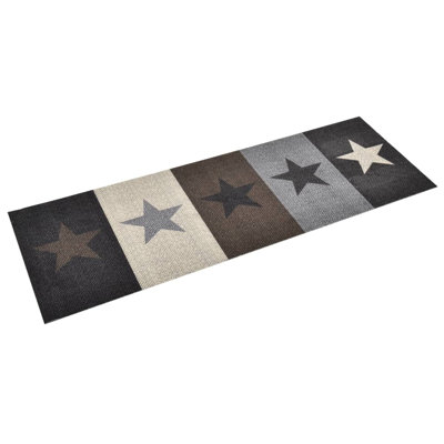 Harpriya Stars Kitchen Mat