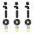 Amilien Iron 3 - Hook Coat Rack