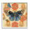 "Butterfly Damask Floral Shapes" par Evelia Designs - cadre flottant, impression sur bois