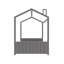 Lit en bois Velvet House-1823676465