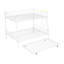 Lit double superposé au dessus d'un grand lit double avec gigogne-1331525045