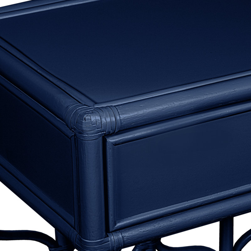 Ivy 1 - Drawer Nightstand, Navy Blue