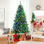 Arbre de Noël vert 7 pi avec 350 lumières DEL 7 pi
