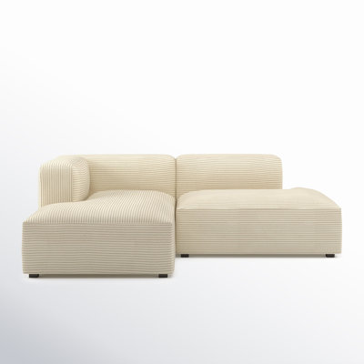 Winnie Corduroy L-Shaped Sectional