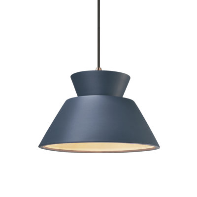 Luminaire suspendu géométrique à 1 lumière Logan