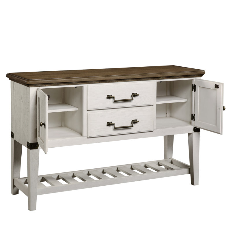 Table de buffet 2 tiroirs Ares