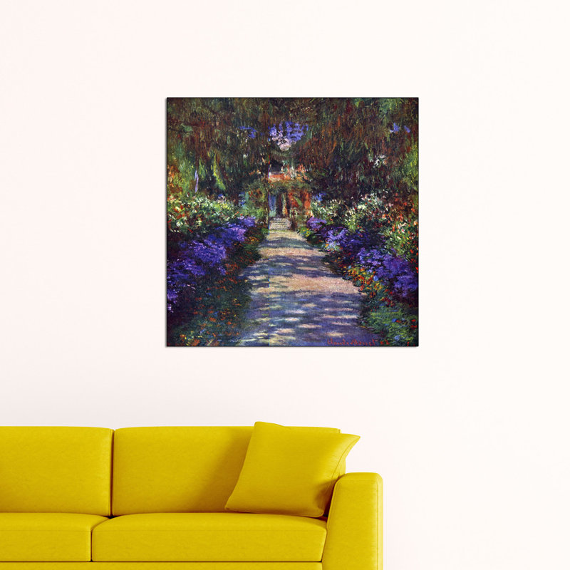 Claude Monet - Wrapped Canvas Painting, 70cm H x 70cm W x 1.8cm D