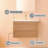 Wall Mounted & Floating Single Vanity With Ceramic Sink