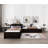 Twin L-shaped Platform Storage Bed-894628508