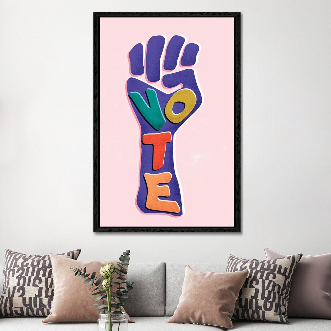 Vote by Show Me Mars - Gallery-Wrapped Canvas Giclée on Canvas