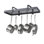 Premier USA Handcrafted Low Ceiling Hanging Pot Rack