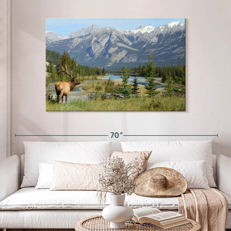 Jasper Elk, 32" H x 48" W