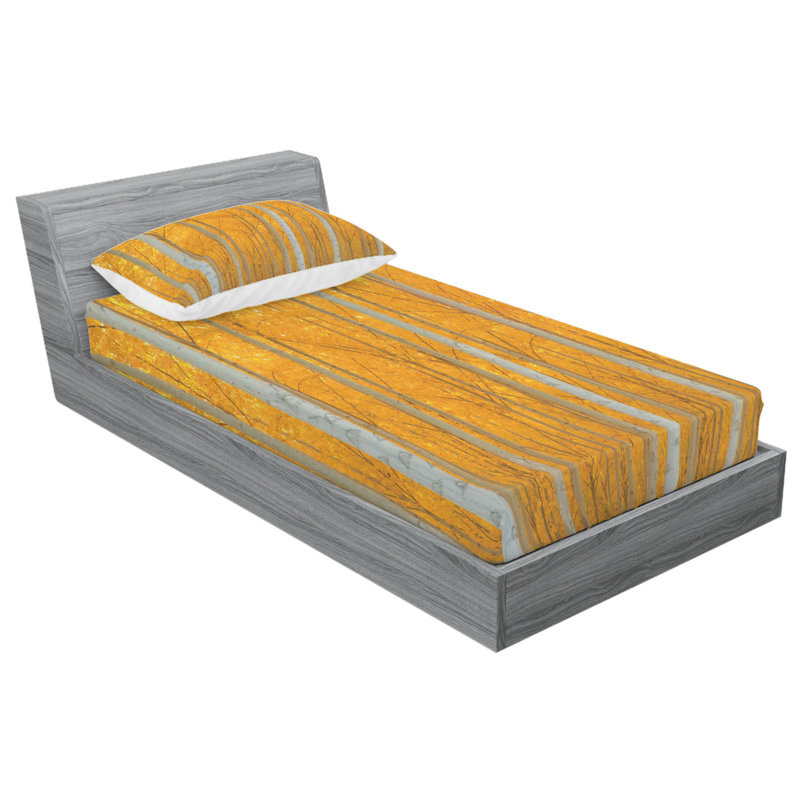 Microfiber Sheet Set, Twin Sheet Set with Fitted Sheet