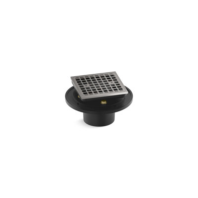 Clearflo Square Brass Tile-In Shower Drain