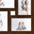 vidaXL Photo Frame MDF, PS Photo Frame Rectangular Modern-1425431812-1425431811