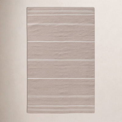 Flatweave Striped Outdoor Rug