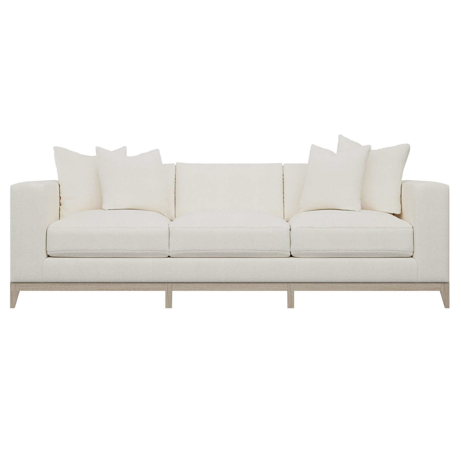 Noel Velvet Sofa, Dorado Snow Crypton® Chenille 5558-000, 27.50" H x 100" W x 40" D, Brown