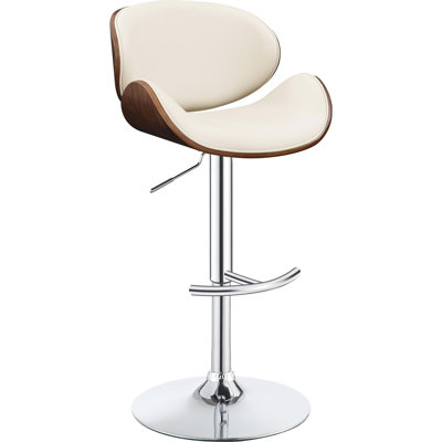 Chaise de bar moderne de style Mid-Century - Base, rembourrée, couleur de tabouret de décor de salle à manger, assise confortable