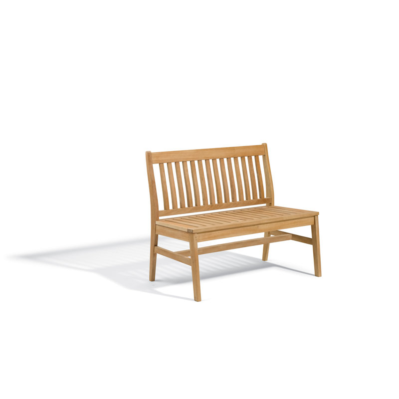 Banc de jardin en bois Myres, Naturel