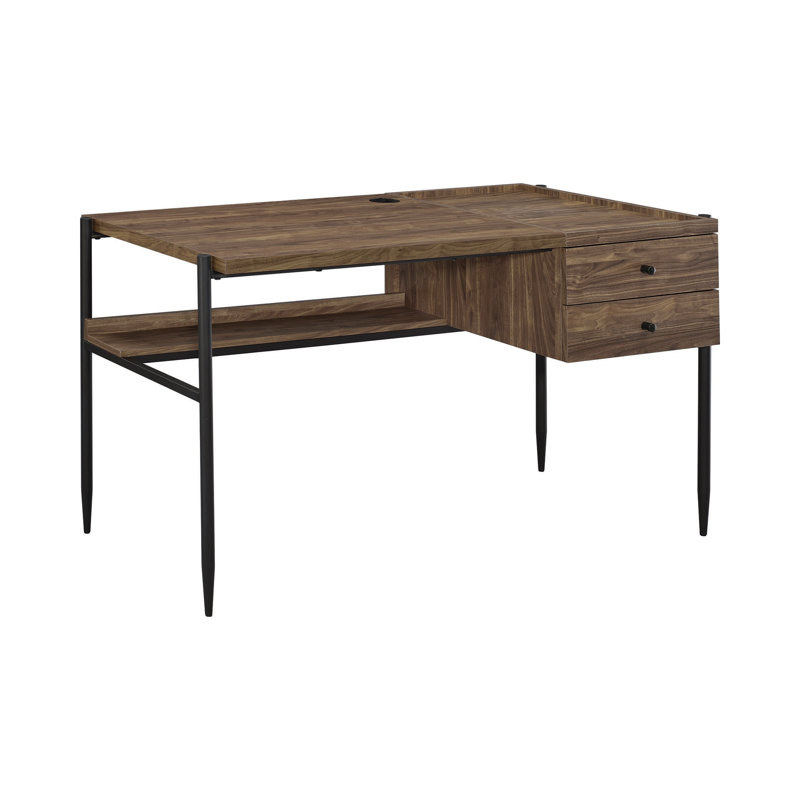 Metal Base Writing Desk