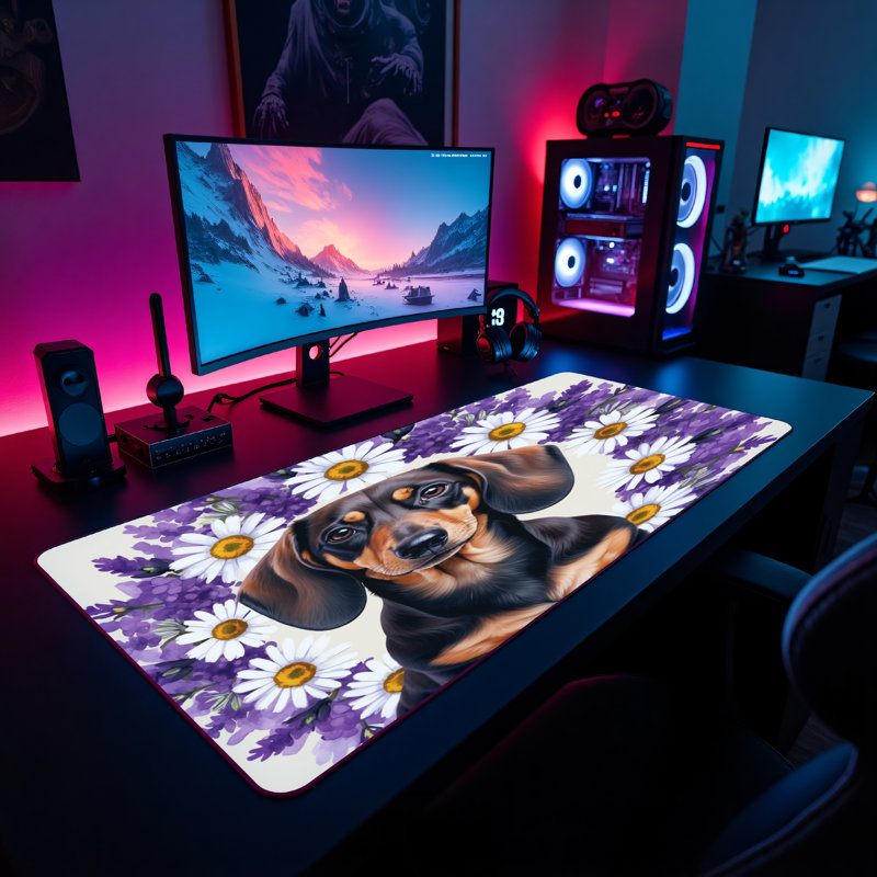 Polyester Desk Pad, 23.6x13.8