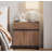 3-Piece Bedroom Furniture Set, Queen Size Bed Frame And 2 Nightstand With 2 Drawer And Cabinet For Bedroom-41947860