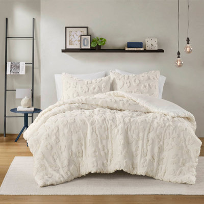 Ensemble d'édredon en chenille Animal