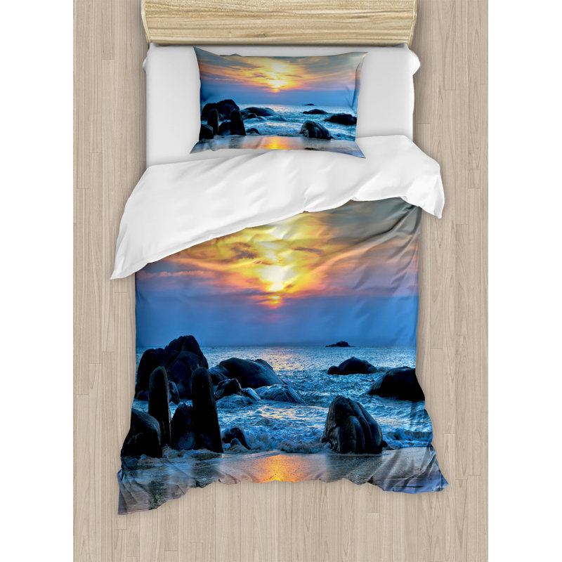 Coastal Polyester Duvet Cover