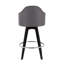 Tabouret de comptoir pivotant 26 po Tincea-70380110
