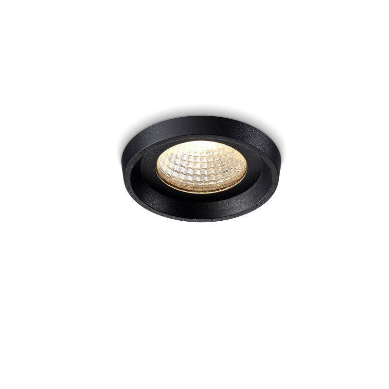 UltraBeam 6 Watt Black LED Bathroom Ceiling Spotlight