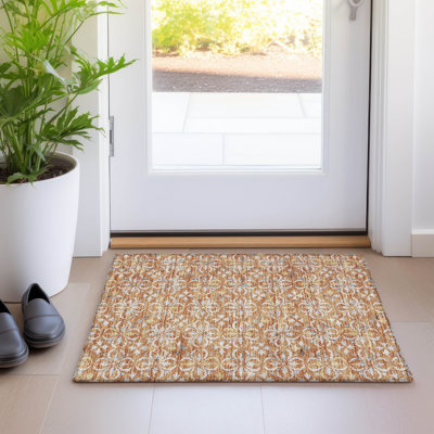 Tapis en cuivre Prisco lavable à la machine de qualité supérieure