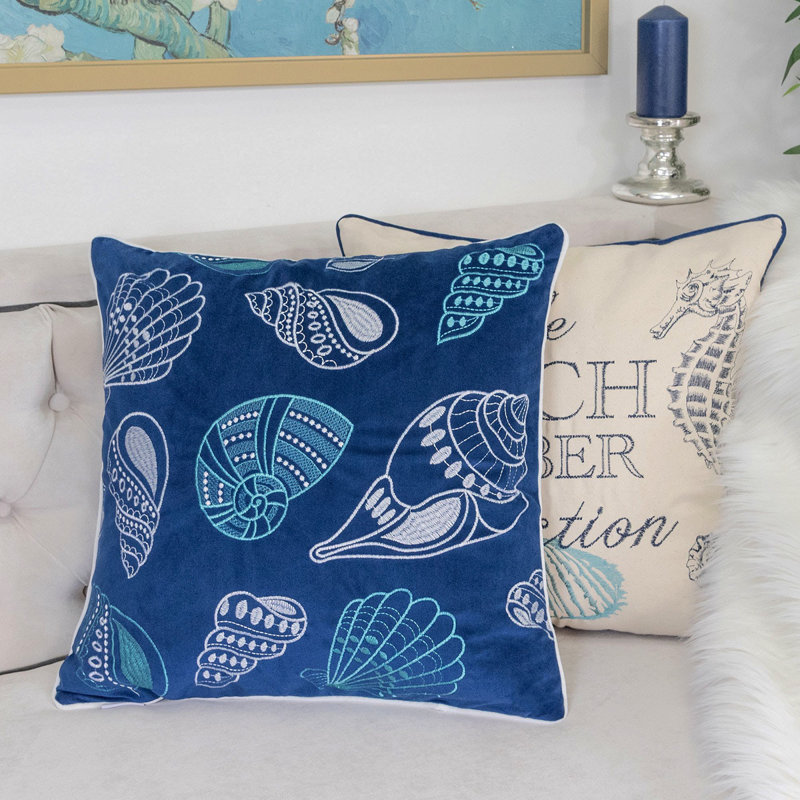 Blue And Spa Seashells, Indigo