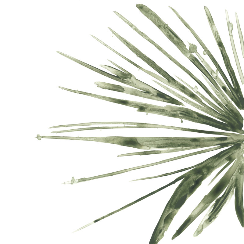«Verdant Impressions IV», peinture sur toile tendue, H 12 po x l 12 po