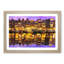 Amsterdam At Night - Single Picture Frame Painting on MDF-56628204-56628207