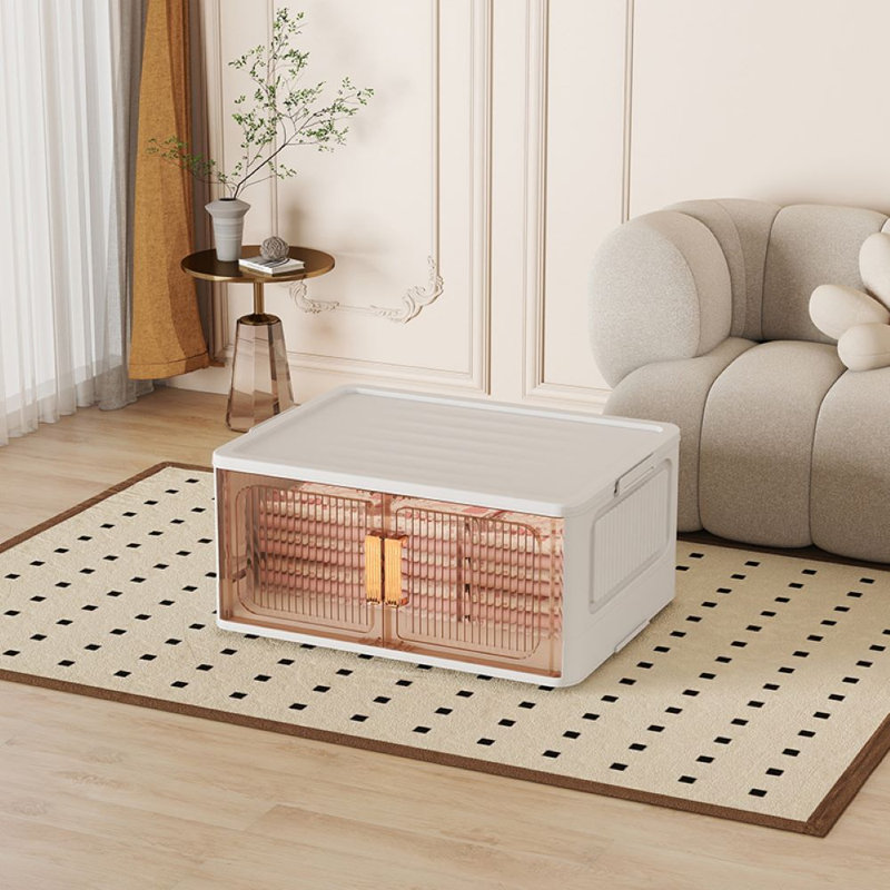 Collapsible Storage Bins With Lids