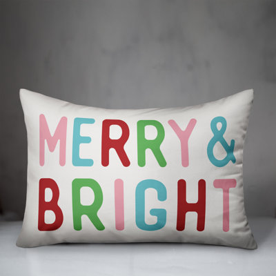 Merry and Bright Lumbar Pillow