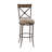 Doris Swivel Upholstered Counter Stool with Metal Frame-41665912