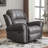 Faulks Manual Glider Recliner with Nailhead Trim-1787882340