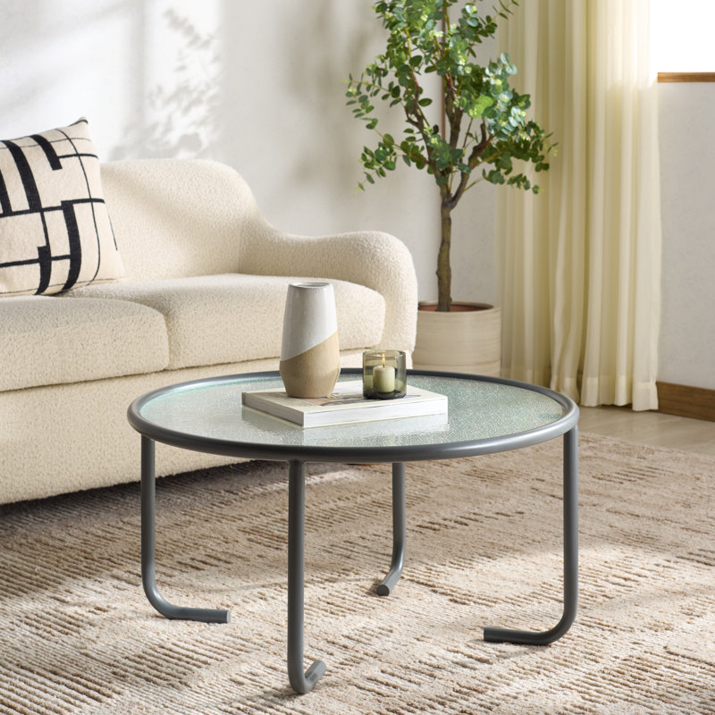 Table basse Zuzana, Gris