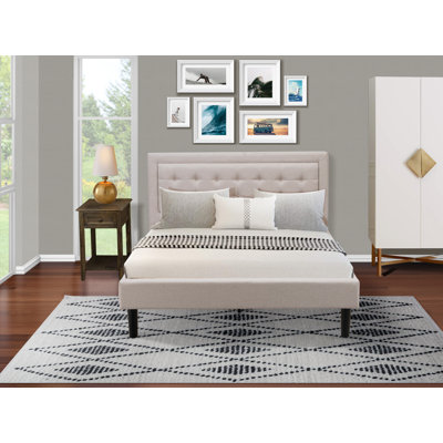 Upholstered Platform 2-Piece Bedroom Set by Winston Porter