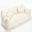 Chaise en chenille - rembourrée de mousse douce, convient à diverses pièces, améliore la détente et convient au confort du salon, de la chambre à coucher et de la salle à manger-893609167