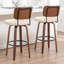 Swivel Upholstered Counter Stool-2055459514-2055459515