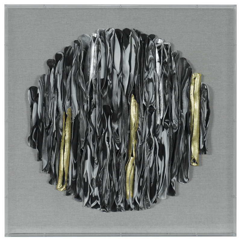 Handmade Glam Abstract Wall Decor