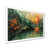 Cadre simple blanc, bois massif