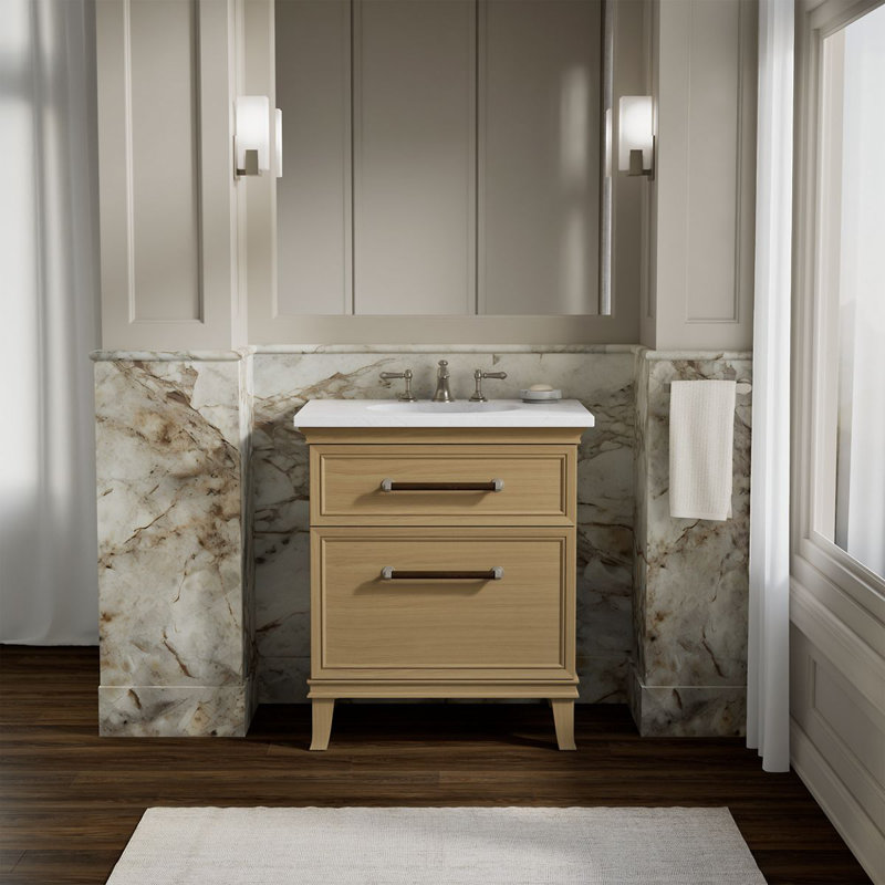 Artifacts 30 In. Bathroom Vanity Cabinet, Cream