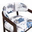 Chaise de salle à manger avec accoudoirs (ensemble de 2)